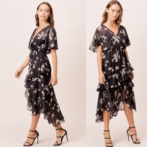 💫SOLD💫Lovestitch Hi Low Floral Dress